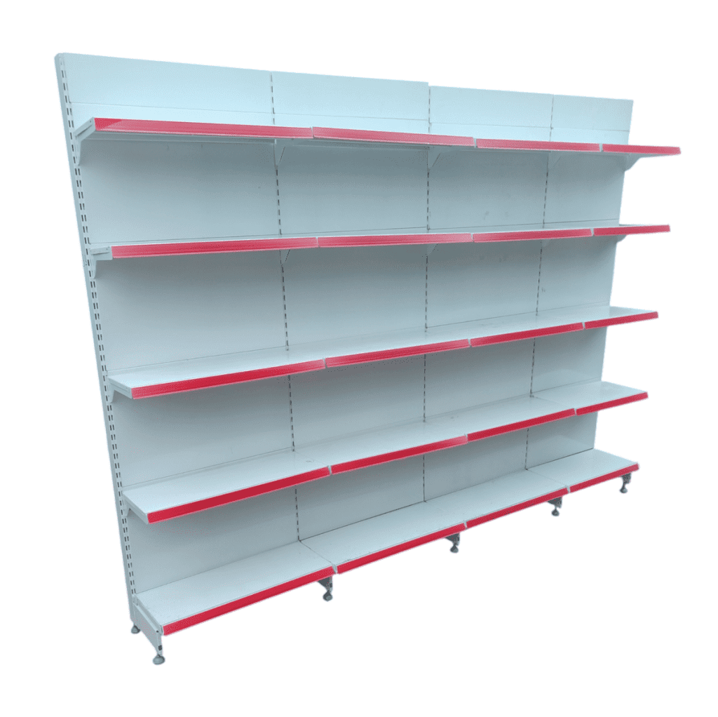 Стеллаж торговый пристенный