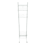 Стойка прикассовая 40/42/182 белая 4 полки