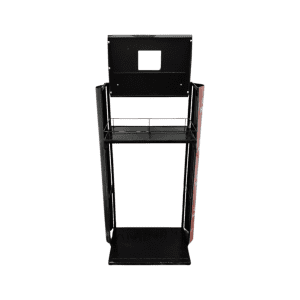 Стойка прикассовая 45/72/154 черная 1 полка