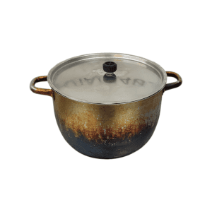 Кастрюля нержавеющая сталь с крышкой 10л д28 в18