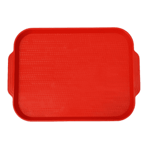 Поднос 50/35 пластиковый красный