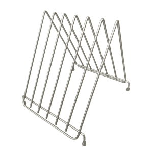 Подставка-сушилка для досок Prohotel (6 отделений) 31x27x27см оцинковка