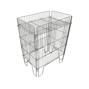 Корзина для распродаж хром 60/40/78