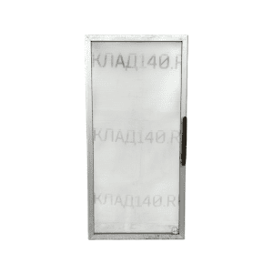 Дверь стеклопакет серая (66.5/135/4)