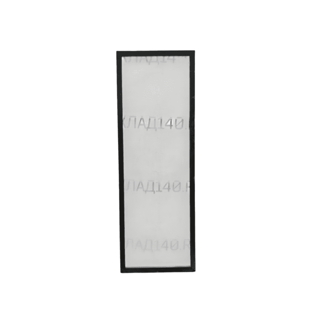 Дверь стеклопакет черная