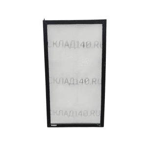 Дверь Iglo стеклопакет черная (81/145,5/3,5)