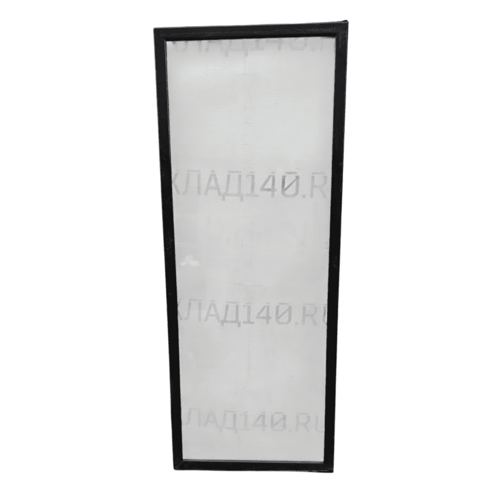 Дверь стеклопакет черная