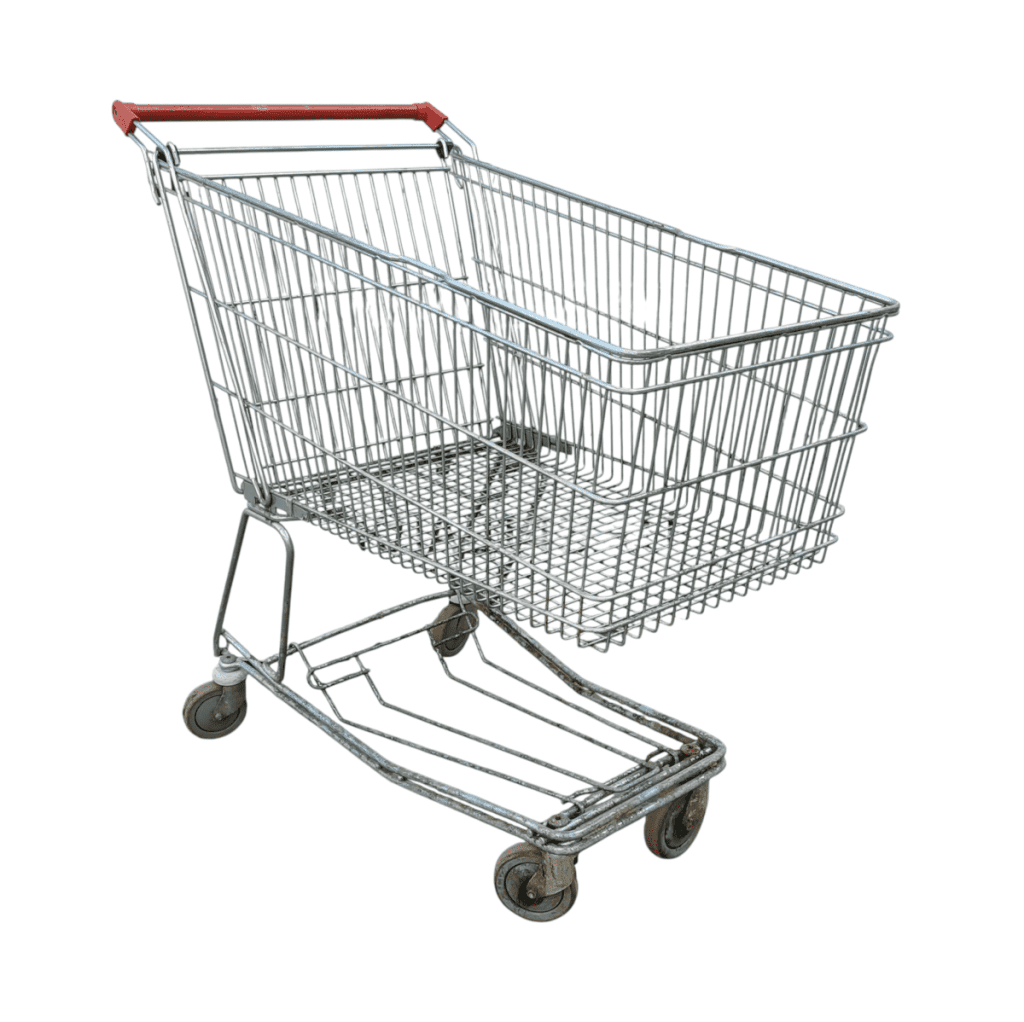 Тележка покупательская 180 литров