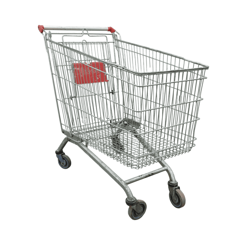 Тележка покупательская 200 литров