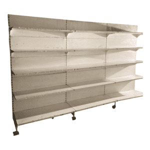 Стеллаж торговый пристенный линия тип 60