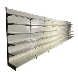 Стеллаж торговый пристенный линия тип 12